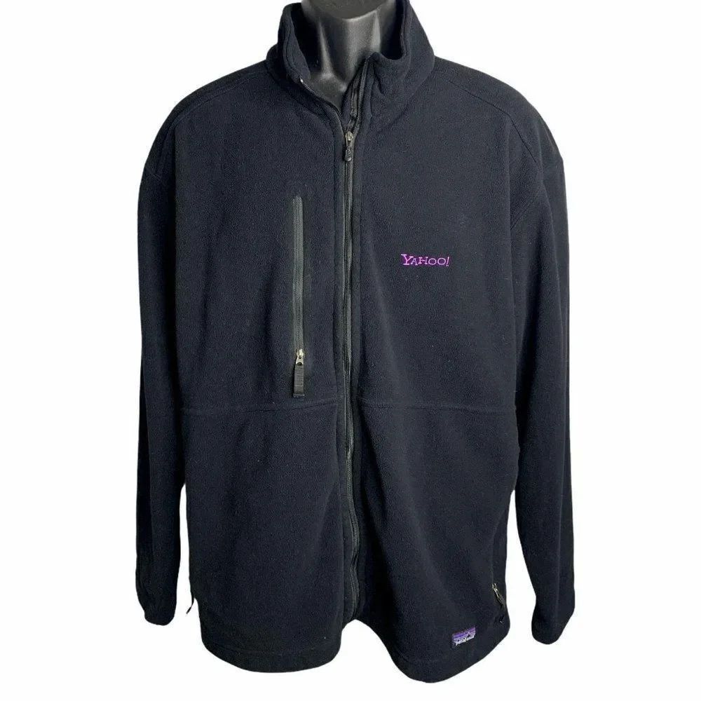 Patagonia Synchilla Full Zip Sweater XXL Black